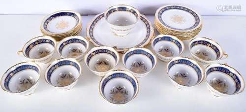 A Staffordshire New Chelsea Tea set (32)