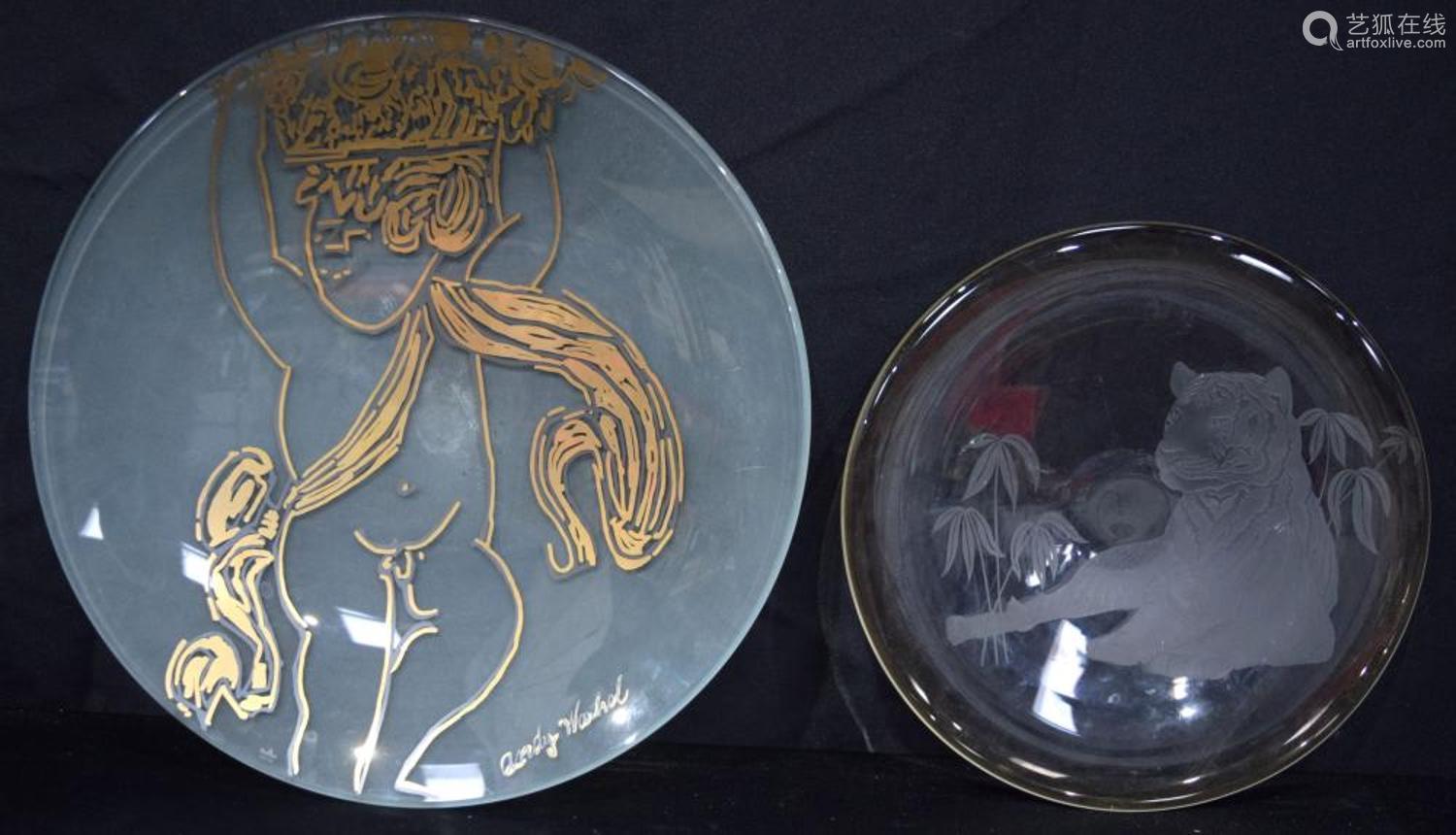 A Rosenthal Studio Line Andy Warhol plate together with a Ca...－【Deal Price  Picture】