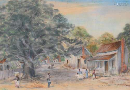 J Huntley Hunter, 1960 Florida Street Scene