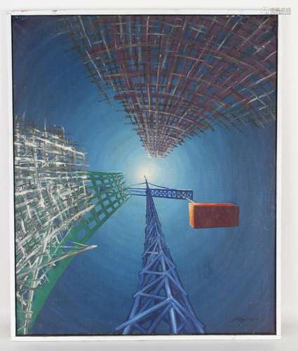 Georges Noel (1924 - 2010) "Skyscrapers"