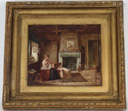 19th C. Interior Scene