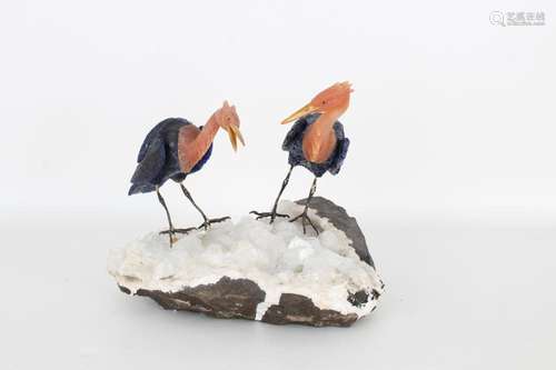 Gerhard Becker Stone Bird Carving