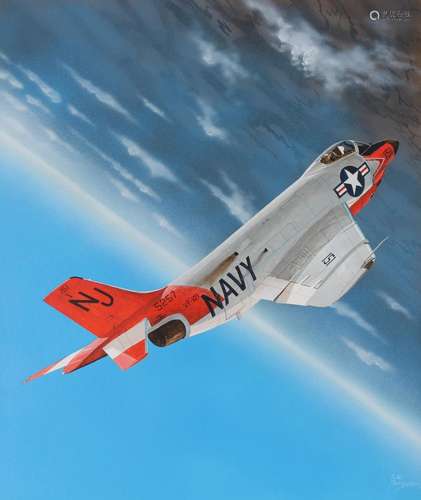 Steve Ferguson (B. 1946) "McDonnell F-3H-2 Demon"