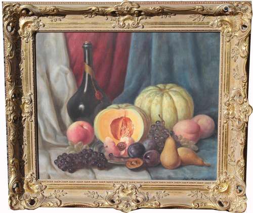 20th C. Signed Still Life Painting