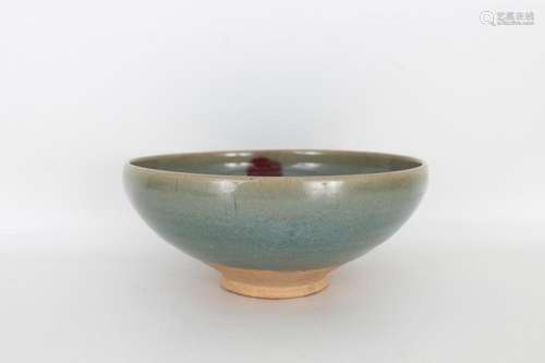 Chinese Yuan Jun Type Splash Decorated Bowl