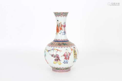 Chinese Famille Rose Vase