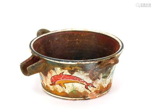 A late 19th early 20th Century earthenware Minoan style mari...