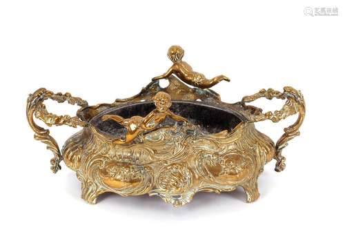 A 19th Century French Ormolu jardiniere,in the Rococo style ...