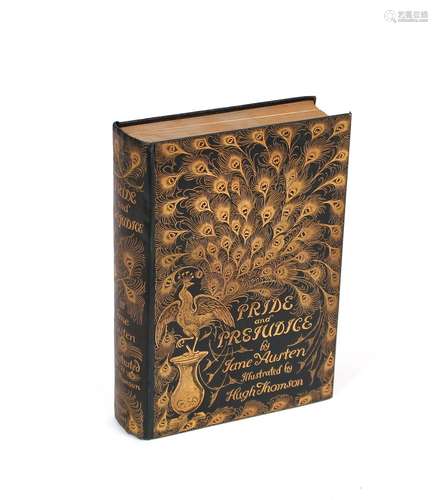 Jane Austen,Pride and Prejudice, illustrated H. Thomson in d...