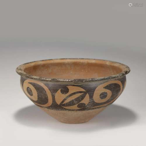 CHINESE NEOLITHIC MAJIAYAO CULTURE POTTERY BOWL.