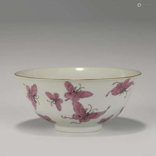 QING GUANGXU FAMILLE ROSE BOWL