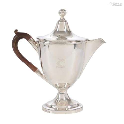 A GEORGE III STERLING SILVER GRAVY ARGYLE BY REBECCA EMES AN...