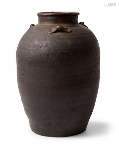 A JAPANESE BIZEN TSUBO EDO PERIOD (1603-1868), DATED 1621