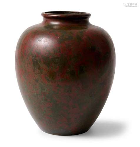 A JAPANESE MURASHI-DO BRONZE VASE MEIJI PERIOD (1868-1912)