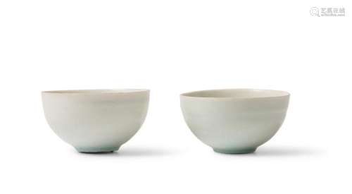 A PAIR OF CHINESE QINGBAI CUPS SONG DYNASTY (960-1279)