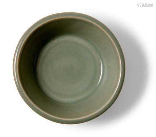 A CHINESE LONGQUAN CELADON BRUSH WASHER SOUTHERN SONG DYNAST...