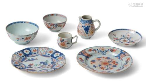 A GROUP OF CHINESE 'IMARI' WARES KANGXI PERIOD (1661...