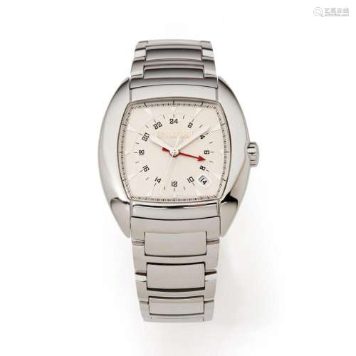 Boucheron, MEC LGMT, n° 0650771, vers 2000. Une montre en ac...