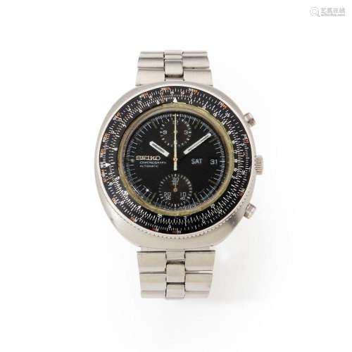 Seiko, Chronographe, Réf. 6138-7000, n° 1D8913, vers 1975. U...