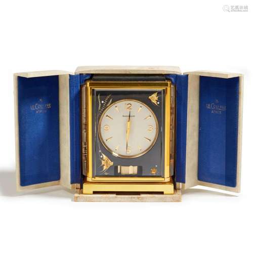 Jaeger-LeCoultre, Atmos, Marina, vers 1980. Une pendulette e...