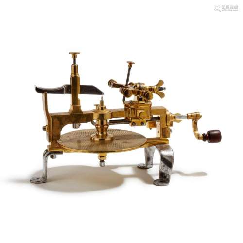 Machine à fendre, XIXème siècle. Une belle machine à tailler...