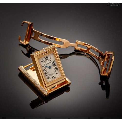 Cartier, Tank basculante, Réf. 2506, n° 343xxxMG, vers 2015....