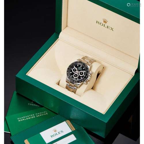 Rolex, Daytona, Réf. 116500LN, n° G78xxxx, garantie d'or...