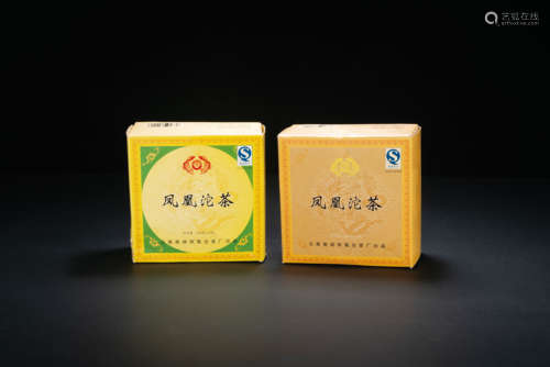 2006	凤凰沱茶生熟小方盒