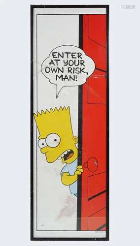 BART SIMPSON PRINT