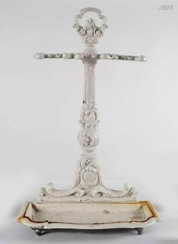 19TH-CENTURY CAST IRON STICK STAND