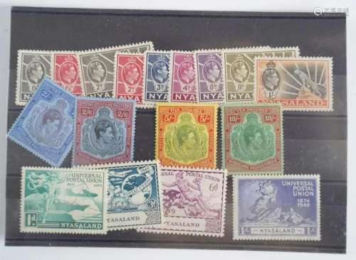 COLLECTION OF EARLY NYASALAND STAMPS