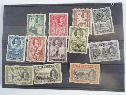 COLLECTION OF EARLY NIGERIAN STAMPS