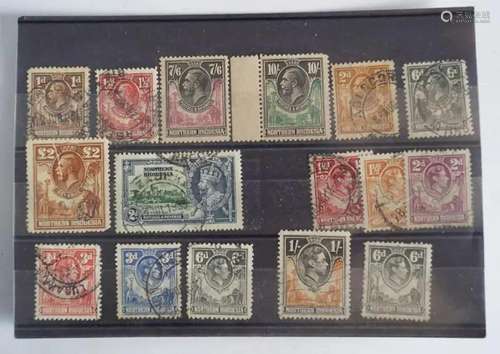 COLLECTION OF EARLY NORTHERN RHODESIAN STAMPS