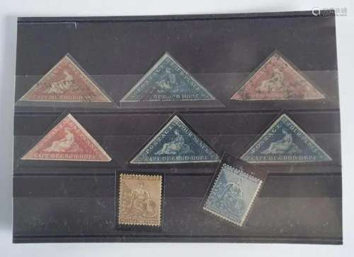 COLLECTION OF EARLY CAPE OF GOOD HOPE STAMPS