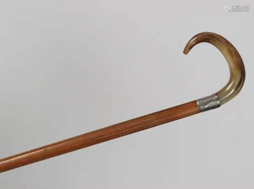 19TH-CENTURY PINE WALKING STICK