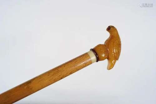 19TH-CENTURY WALKING STICK