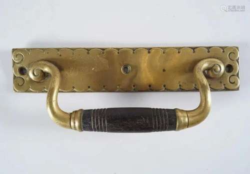 VICTORIAN BRASS DOOR PULL