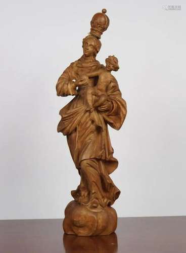 CARVED WOOD SCULPTURE