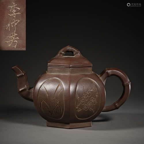 Chinese purple teapots