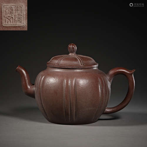 Chinese purple teapots