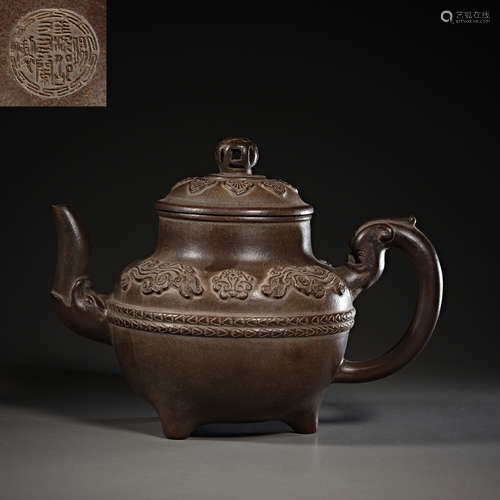 Chinese purple teapots