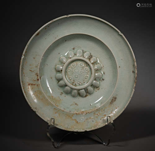 Yao Zhou kiln plate of Song Dynasty China