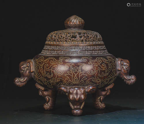 Chinese incense burner from Ming Dynasty