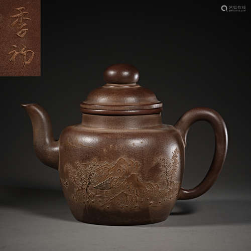 Chinese purple teapots