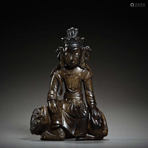 Jade statue of Hetian in Qing Dynasty