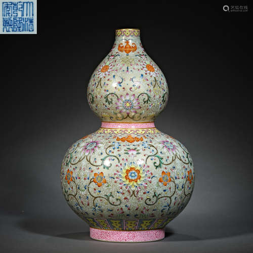 Gourd type porcelain from Qing Dynasty