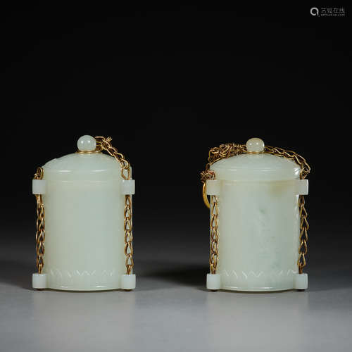 Hetian jade tube, Qing Dynasty, China