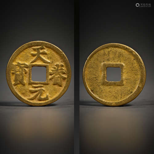 Chinese pure gold coins