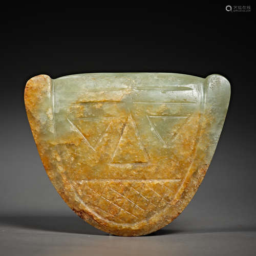 Jade face of Chinese Hongshan culture