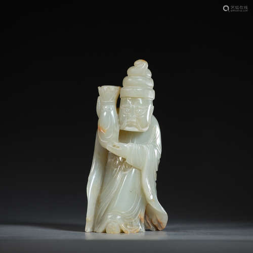 Chinese Ming Dynasty hetian jade figure